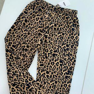 LNA Leopard Terry Sweatpant